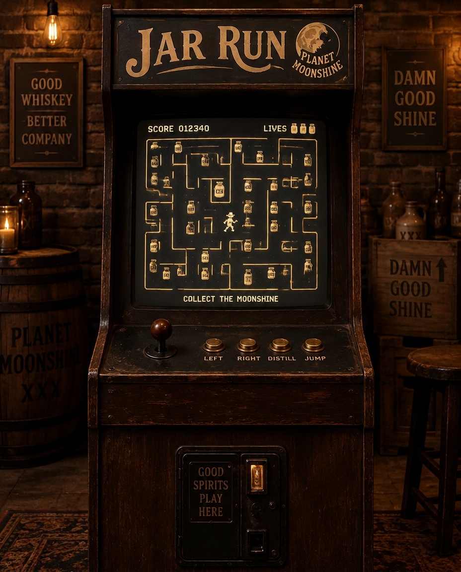 Jar Run arcade cabinet